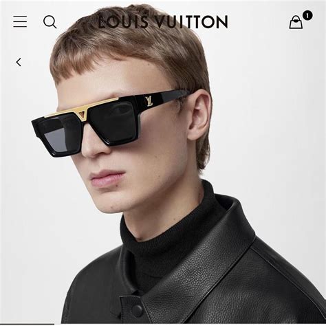 lv black and gold sunglasses|louis sunglasses vuitton.